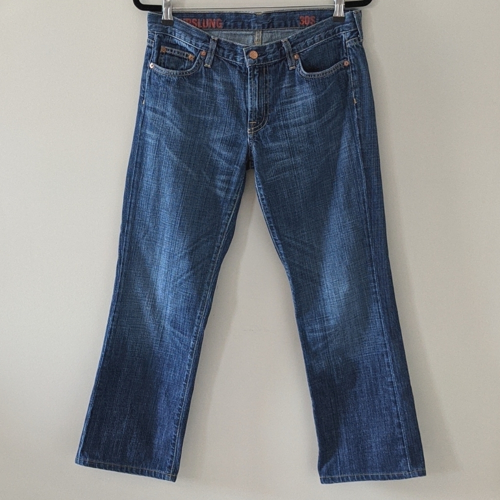 J Crew Hipslung Blue Jeans Womens Size 30 Short